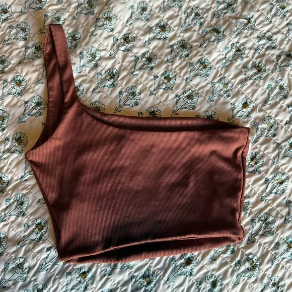 Naked Wardrobe One-Shoulder Tank Top - Picture 6 of 7